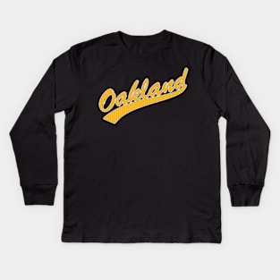 Oakland Kids Long Sleeve T-Shirt